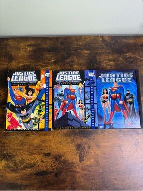 Justice League Animated DVD Bundle